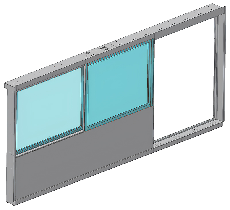 Door with window 2163